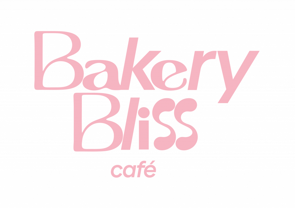 logo bakery bliss cafe rose