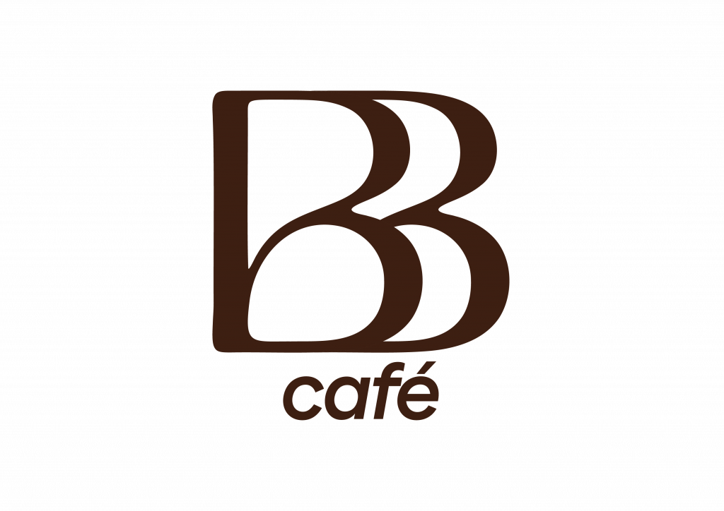 logo bb cafe marron